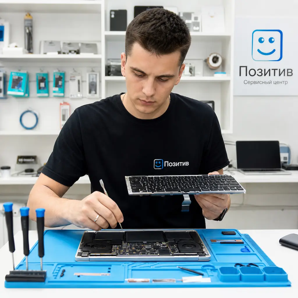 заменить клавиатуру на Apple Macbook в Ульяновске