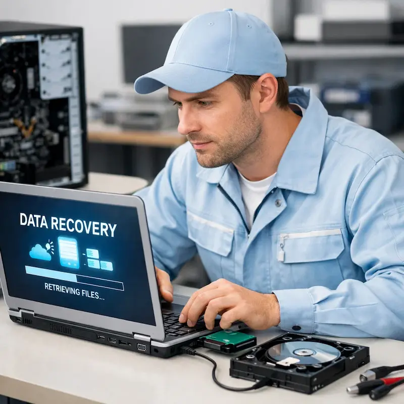 Восстановление данных и файлов в Ульяновске