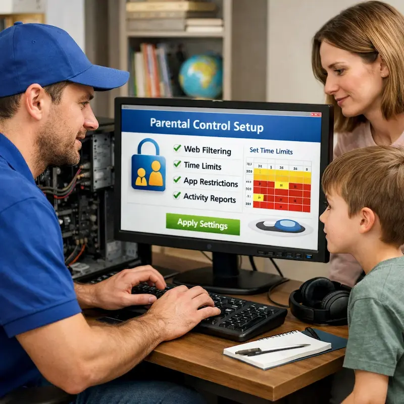 установка родительского контроля в Ульяновске