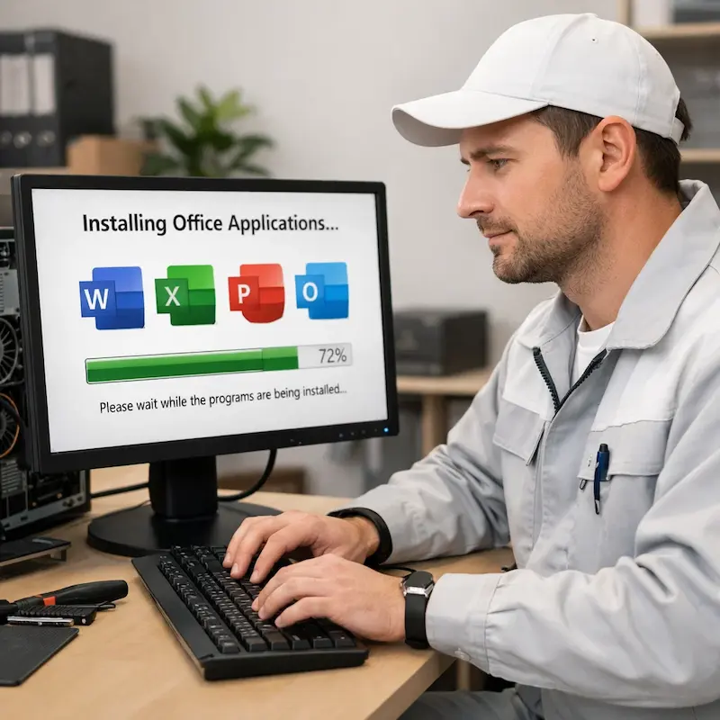 установка офисных программ на компьютер в Ульяновске