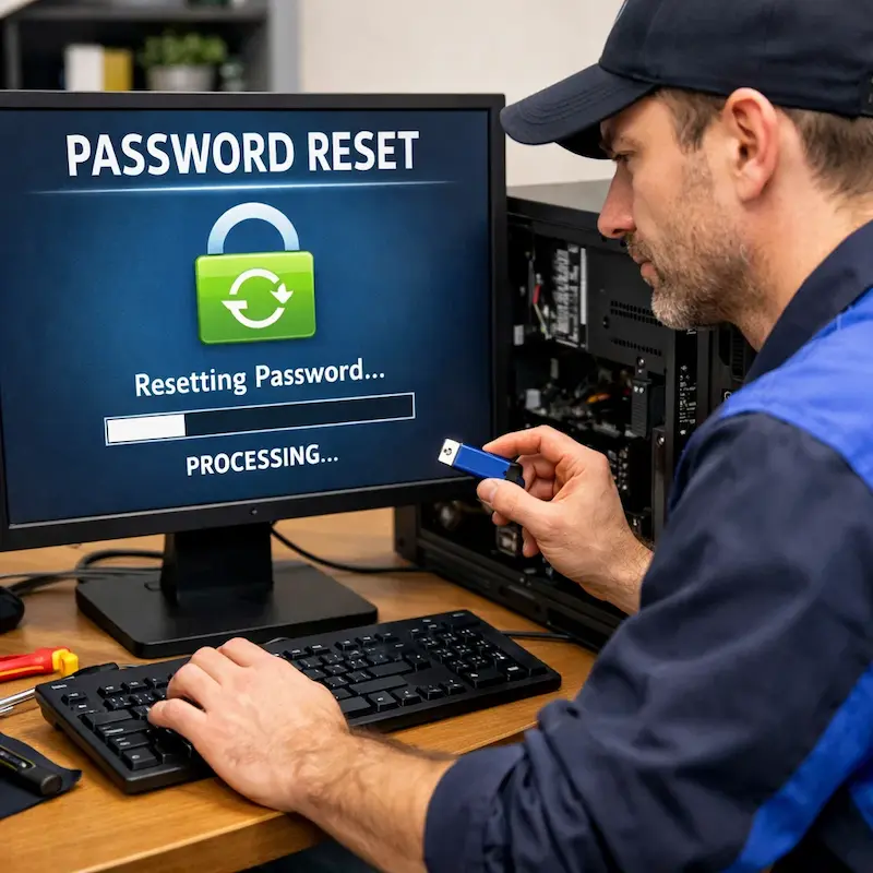 Удаление пароля на компьютере в Ульяновске