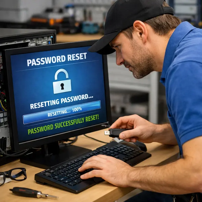Сброс пароля от компьютера в Ульяновске